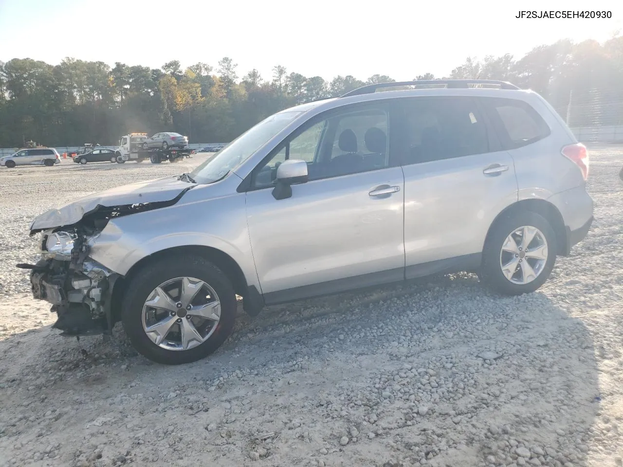 2014 Subaru Forester 2.5I Premium VIN: JF2SJAEC5EH420930 Lot: 80197724