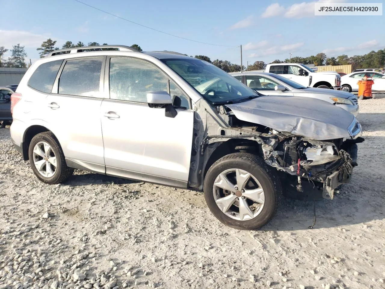 2014 Subaru Forester 2.5I Premium VIN: JF2SJAEC5EH420930 Lot: 80197724