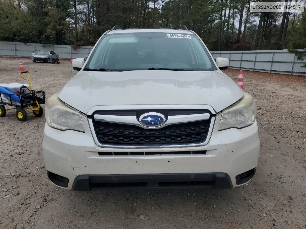 2014 Subaru Forester 2.5I Premium VIN: JF2SJAGC6EH454517 Lot: 80362604