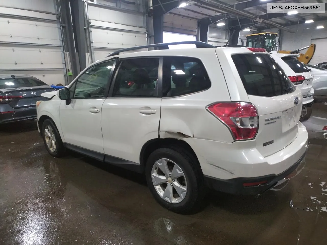 2015 Subaru Forester 2.5I Premium VIN: JF2SJAFCXFH569561 Lot: 39535564