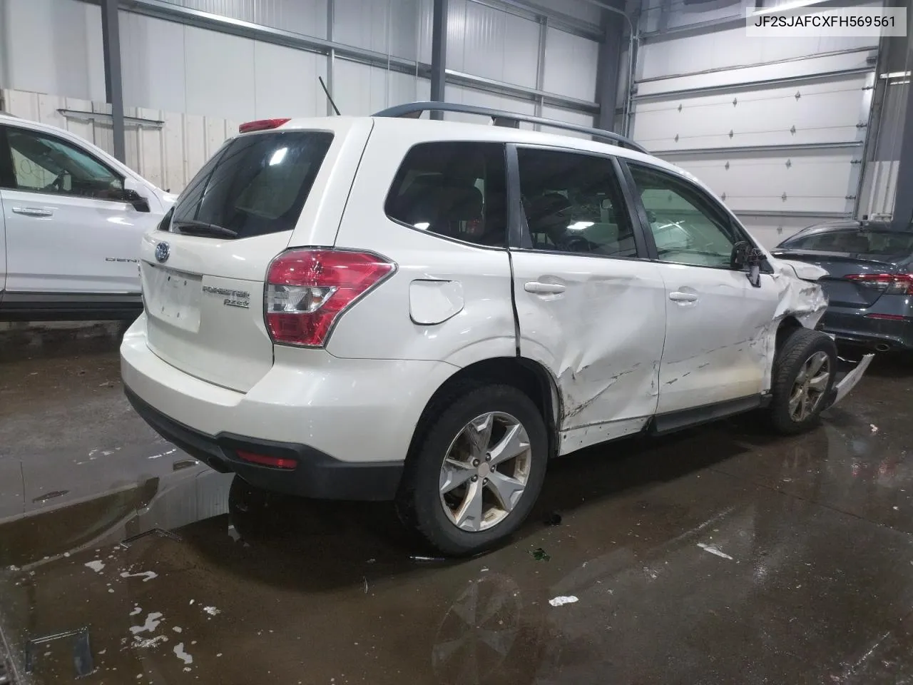 2015 Subaru Forester 2.5I Premium VIN: JF2SJAFCXFH569561 Lot: 39535564