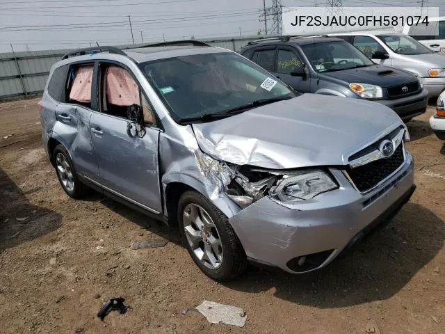 JF2SJAUC0FH581074 2015 Subaru Forester 2.5I Touring