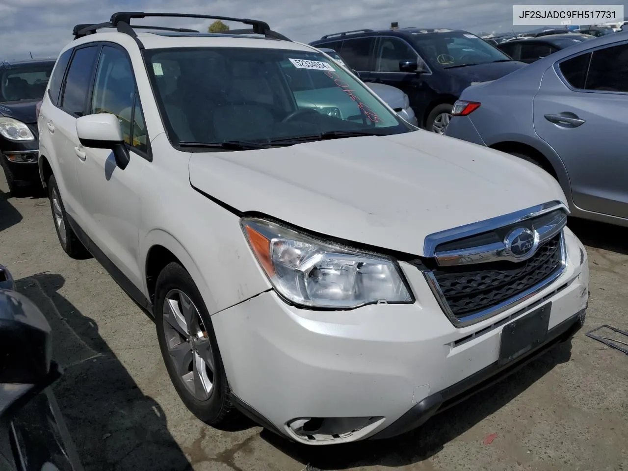 2015 Subaru Forester 2.5I Premium VIN: JF2SJADC9FH517731 Lot: 52334054