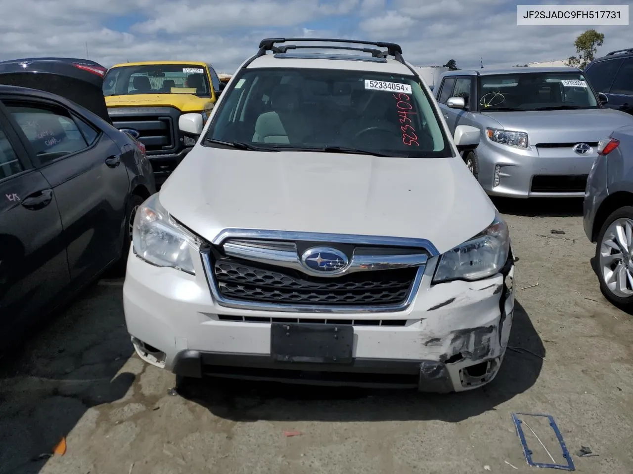 2015 Subaru Forester 2.5I Premium VIN: JF2SJADC9FH517731 Lot: 52334054