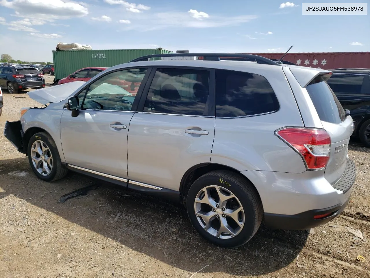 2015 Subaru Forester 2.5I Touring VIN: JF2SJAUC5FH538978 Lot: 54088904