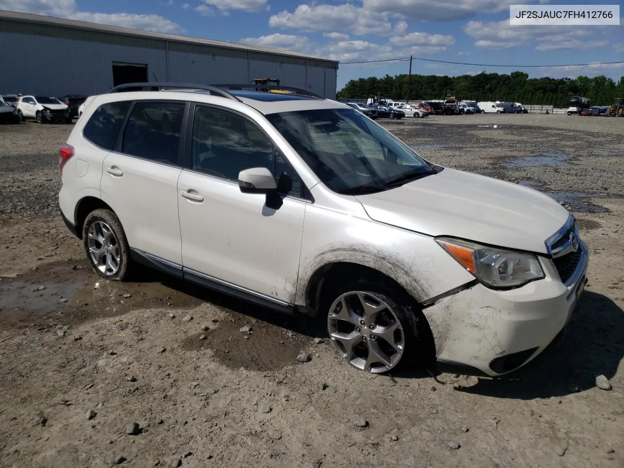 2015 Subaru Forester 2.5I Touring VIN: JF2SJAUC7FH412766 Lot: 56798884