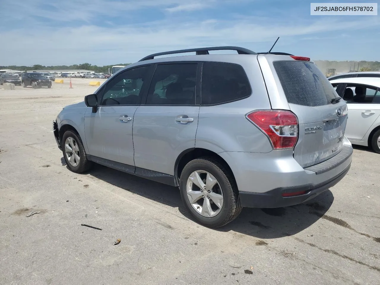 2015 Subaru Forester 2.5I VIN: JF2SJABC6FH578702 Lot: 58508584