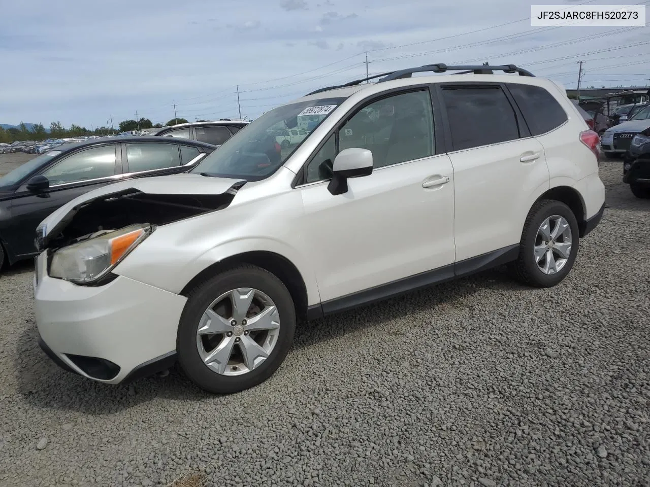 2015 Subaru Forester 2.5I Limited VIN: JF2SJARC8FH520273 Lot: 58972874