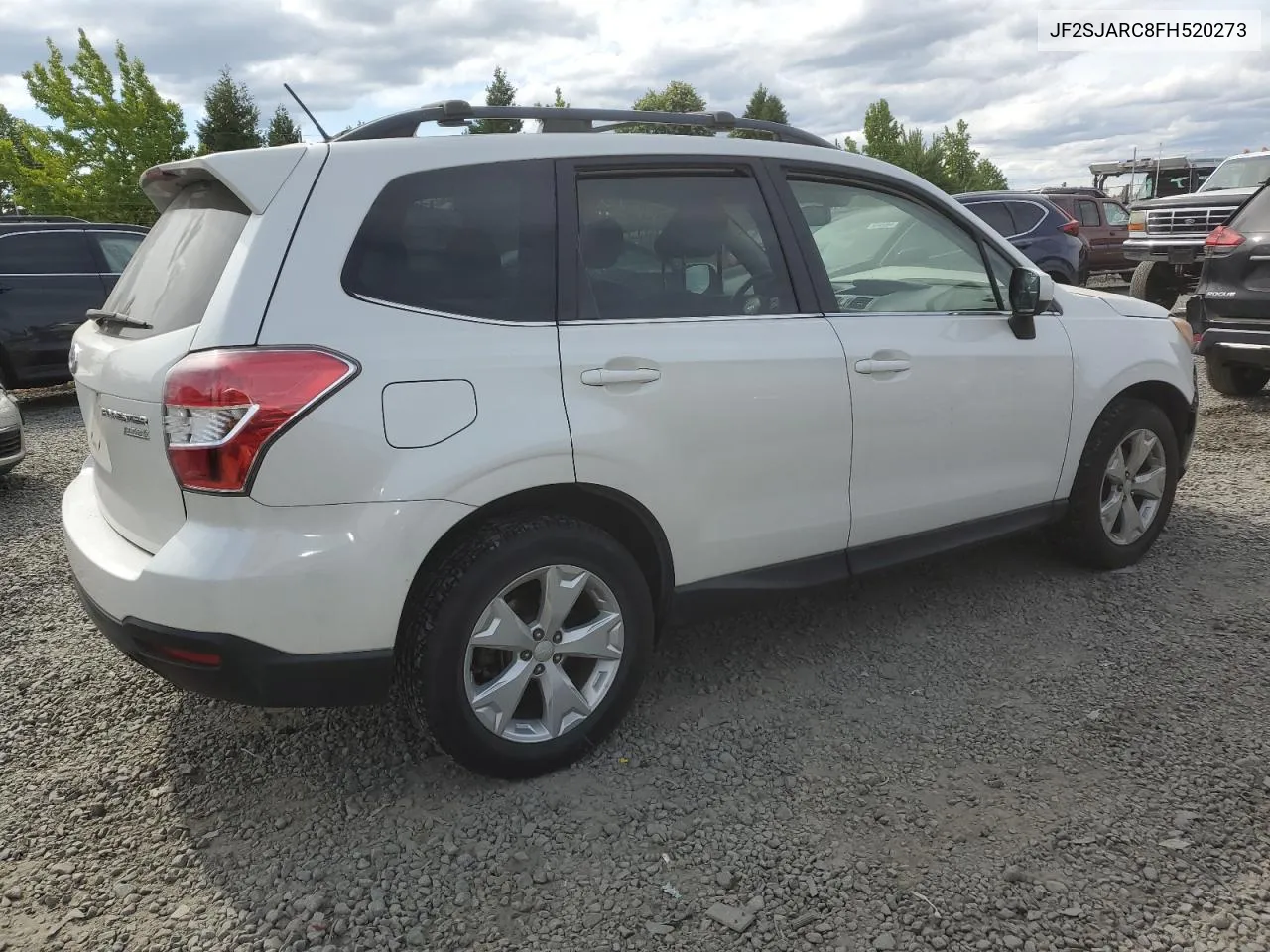 2015 Subaru Forester 2.5I Limited VIN: JF2SJARC8FH520273 Lot: 58972874