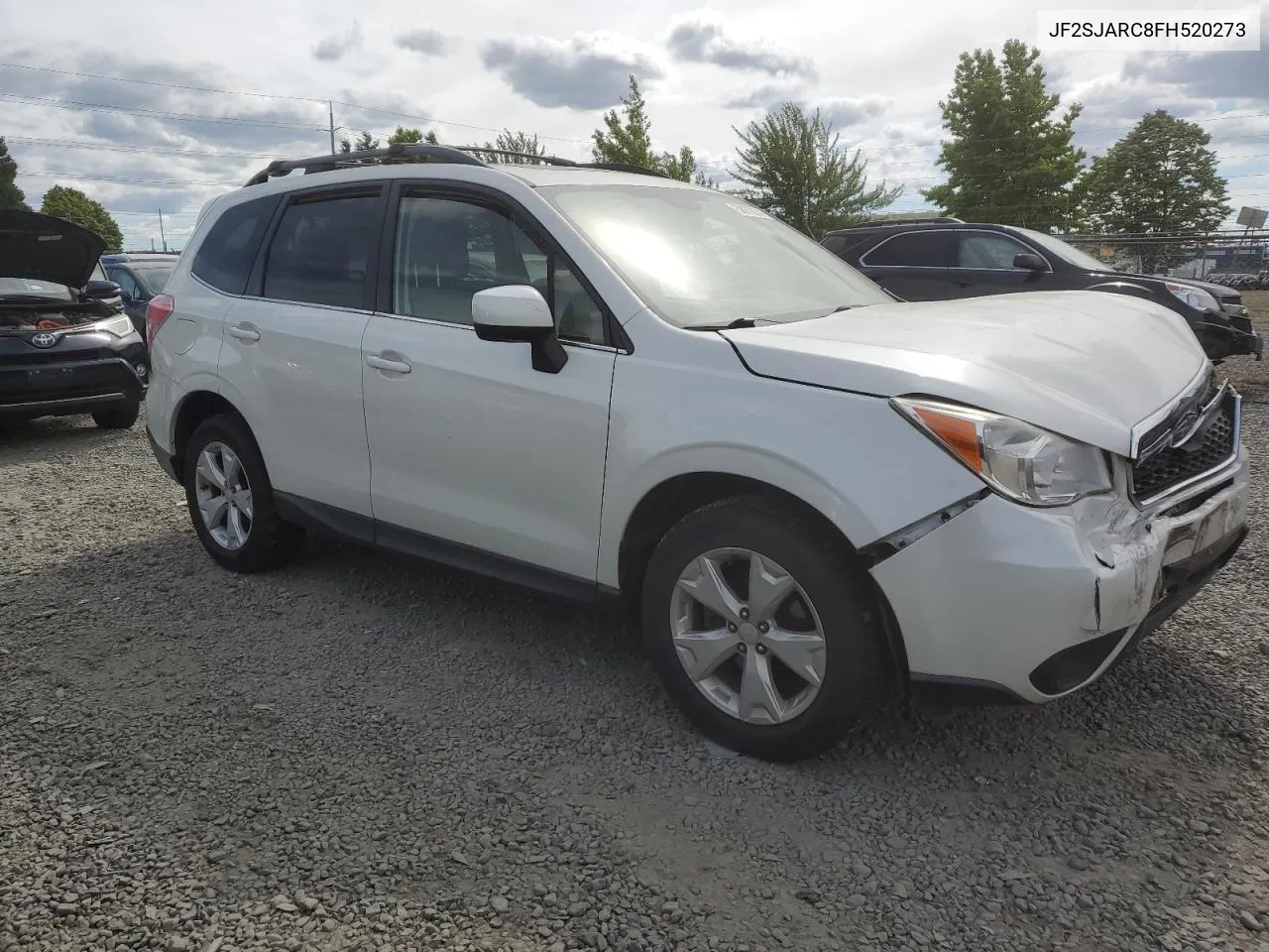 2015 Subaru Forester 2.5I Limited VIN: JF2SJARC8FH520273 Lot: 58972874