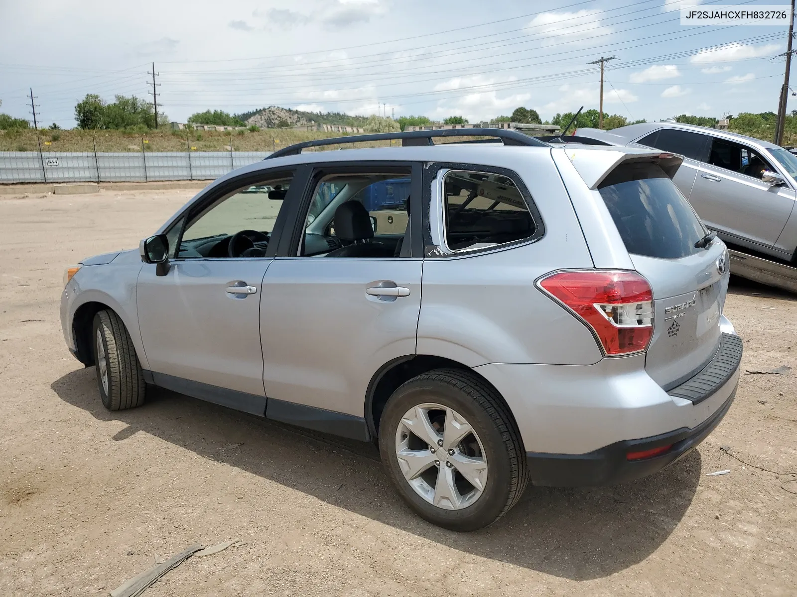 2015 Subaru Forester 2.5I Limited VIN: JF2SJAHCXFH832726 Lot: 59244754