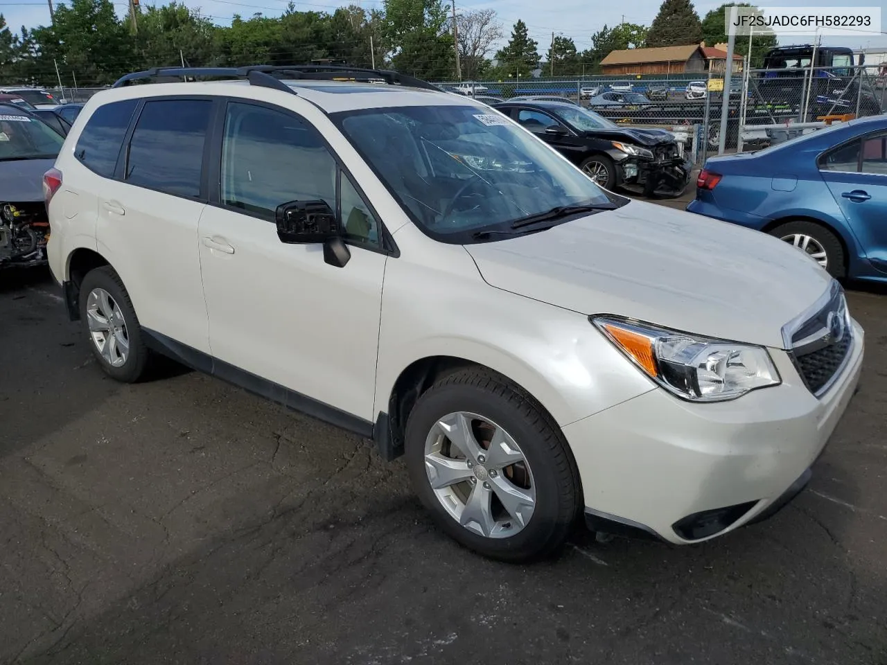 2015 Subaru Forester 2.5I Premium VIN: JF2SJADC6FH582293 Lot: 59445904