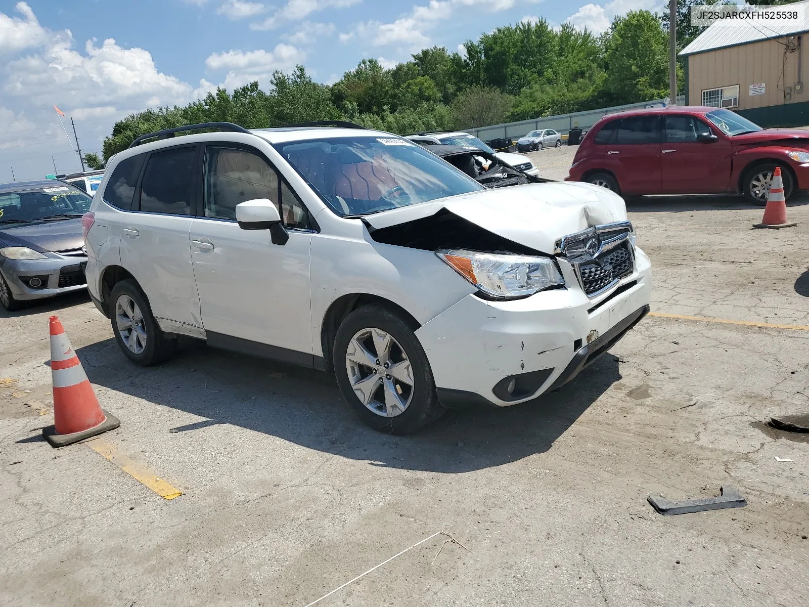 2015 Subaru Forester 2.5I Limited VIN: JF2SJARCXFH525538 Lot: 59493414