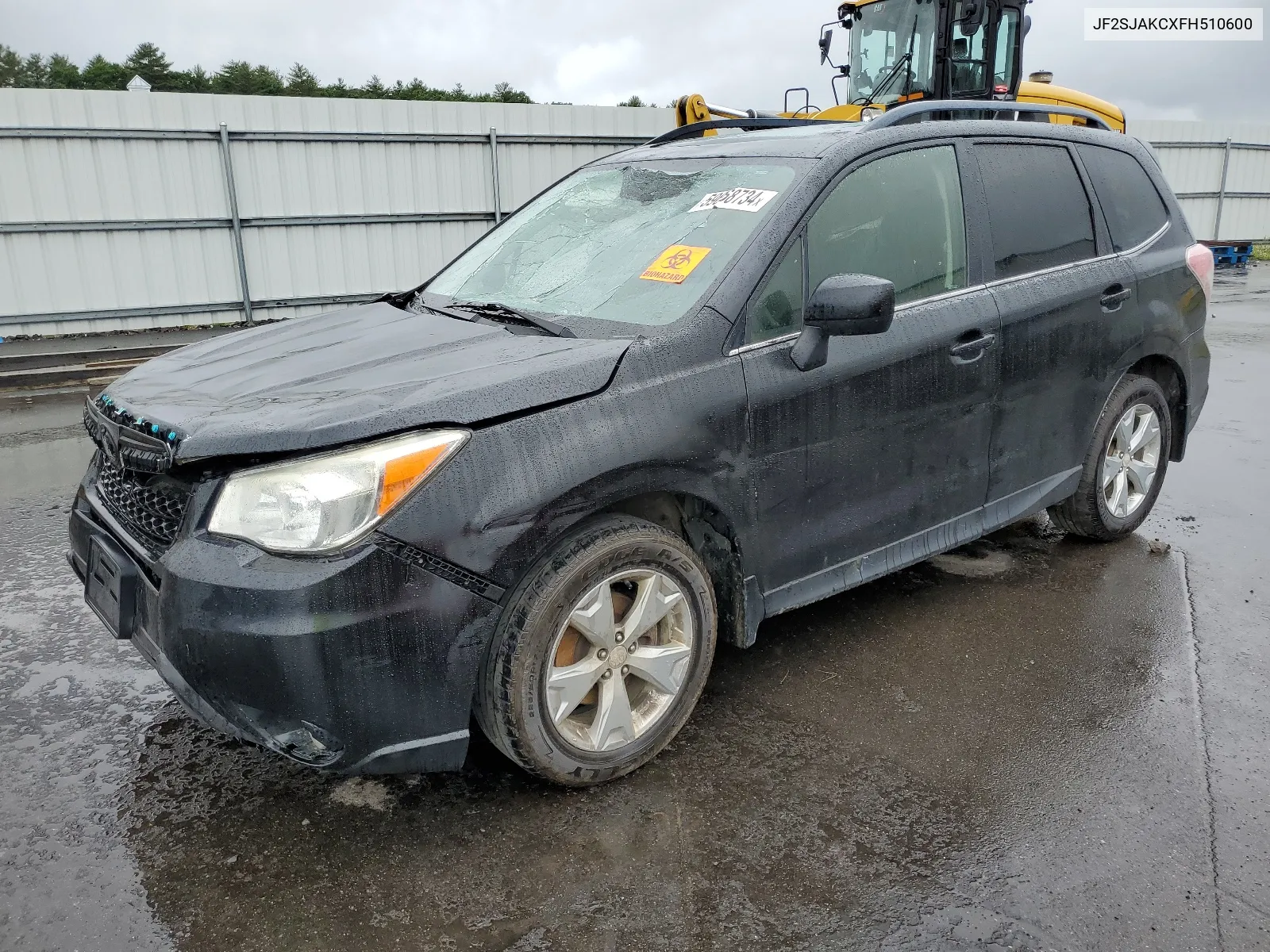 JF2SJAKCXFH510600 2015 Subaru Forester 2.5I Limited