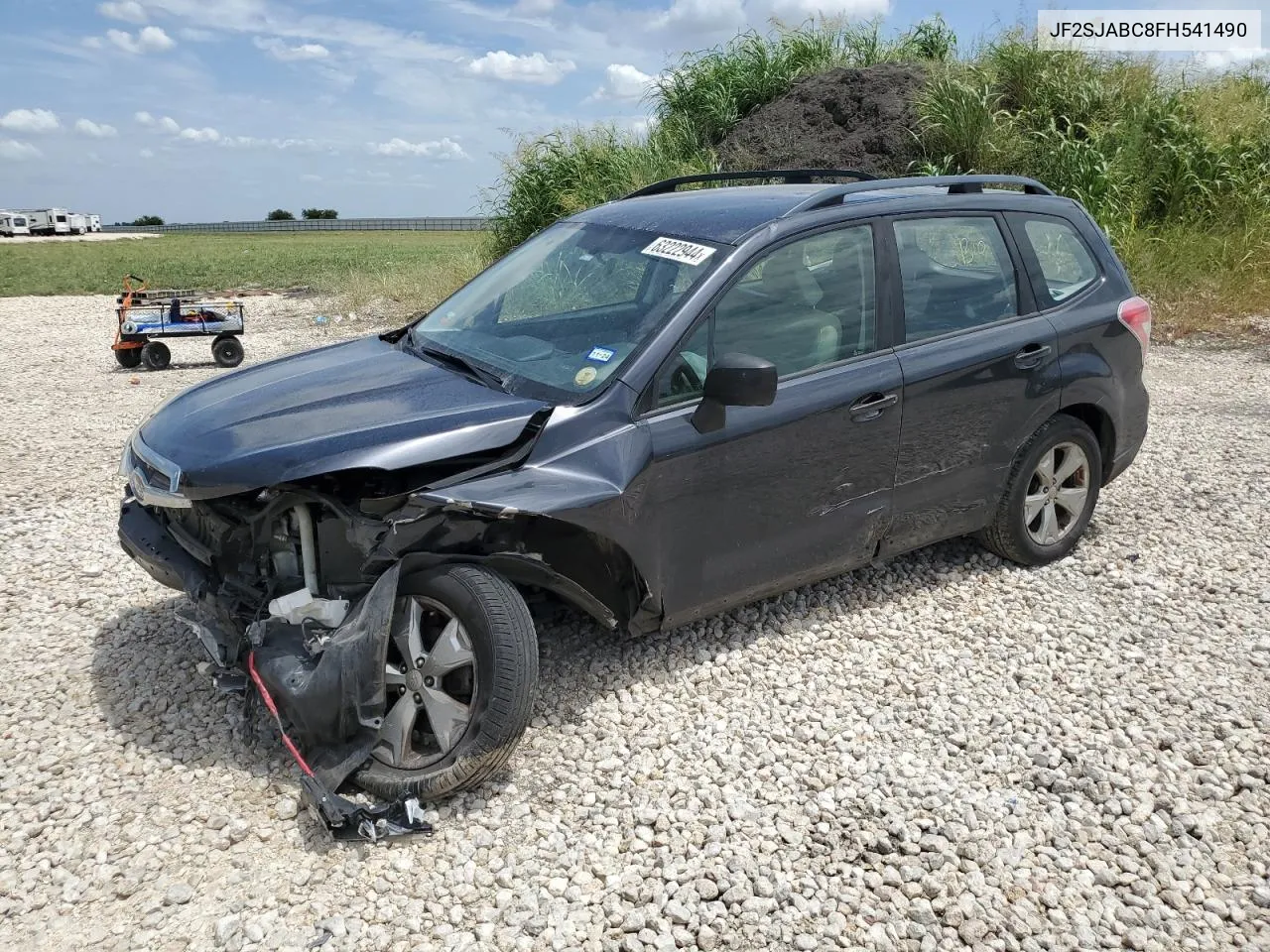 2015 Subaru Forester 2.5I VIN: JF2SJABC8FH541490 Lot: 63222944