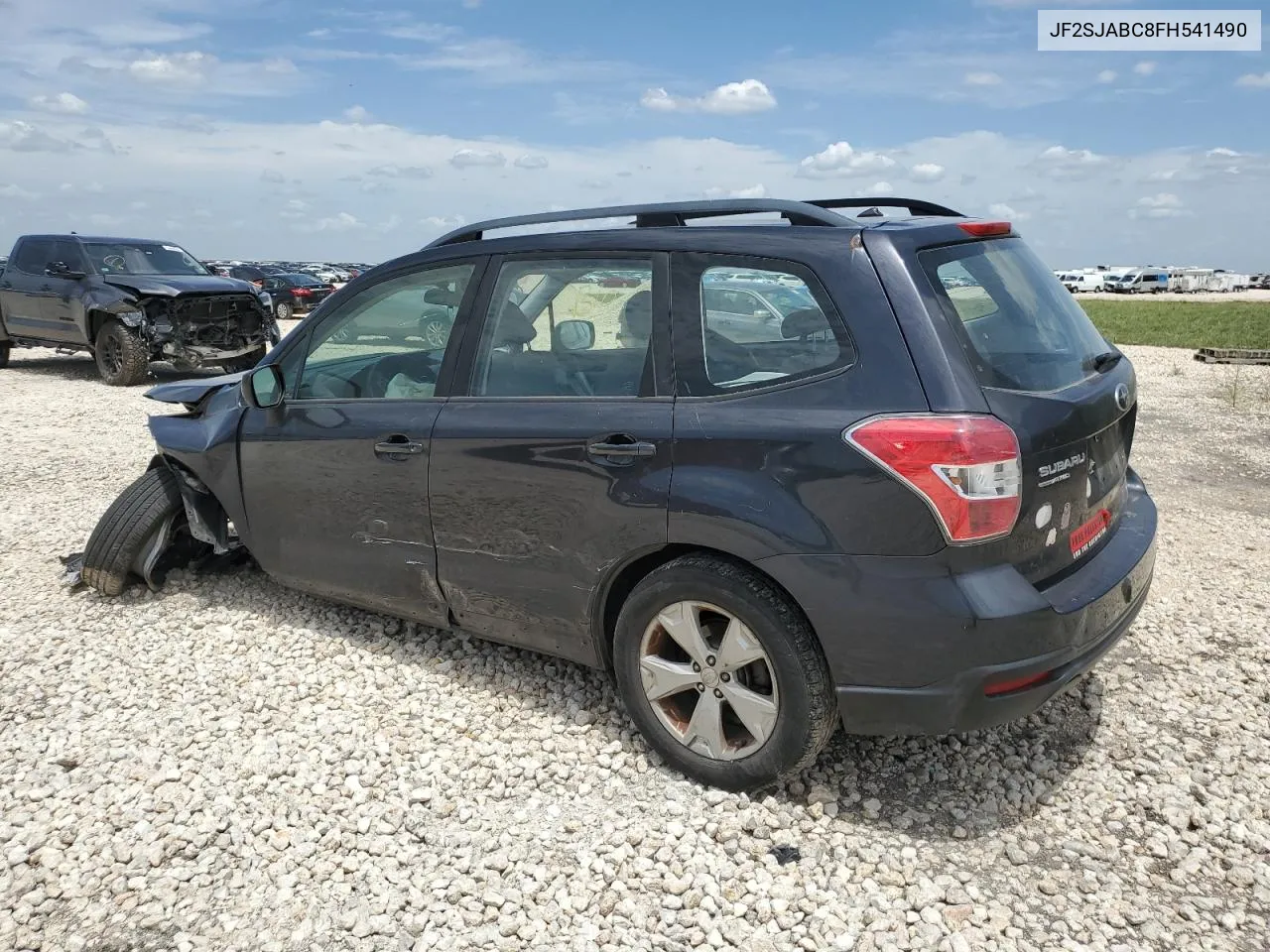 2015 Subaru Forester 2.5I VIN: JF2SJABC8FH541490 Lot: 63222944