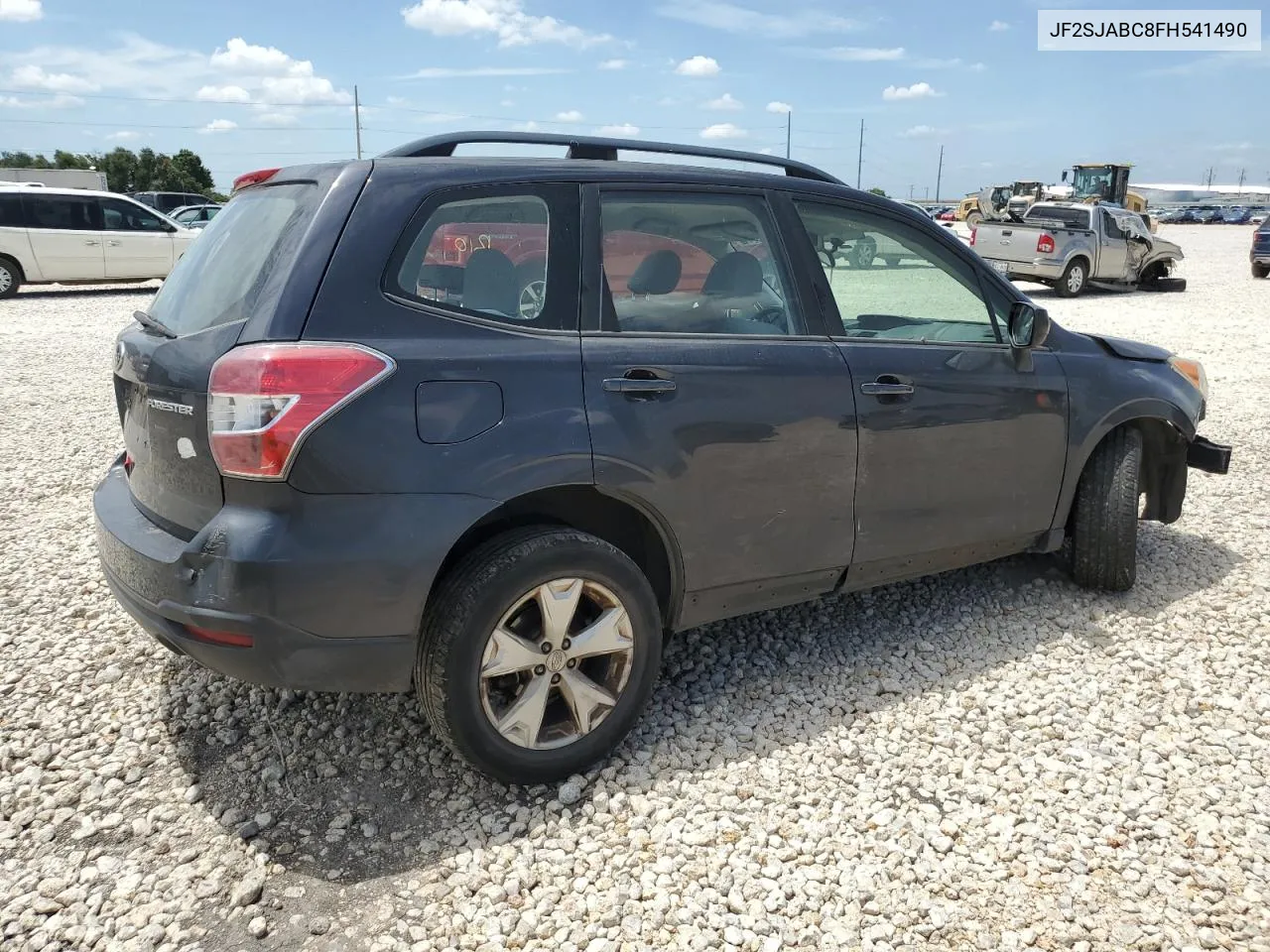 2015 Subaru Forester 2.5I VIN: JF2SJABC8FH541490 Lot: 63222944