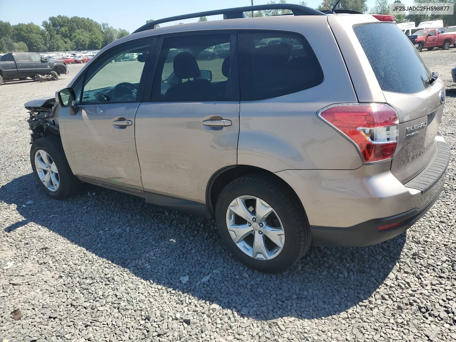 2015 Subaru Forester 2.5I Premium VIN: JF2SJADC2FH598877 Lot: 63267154