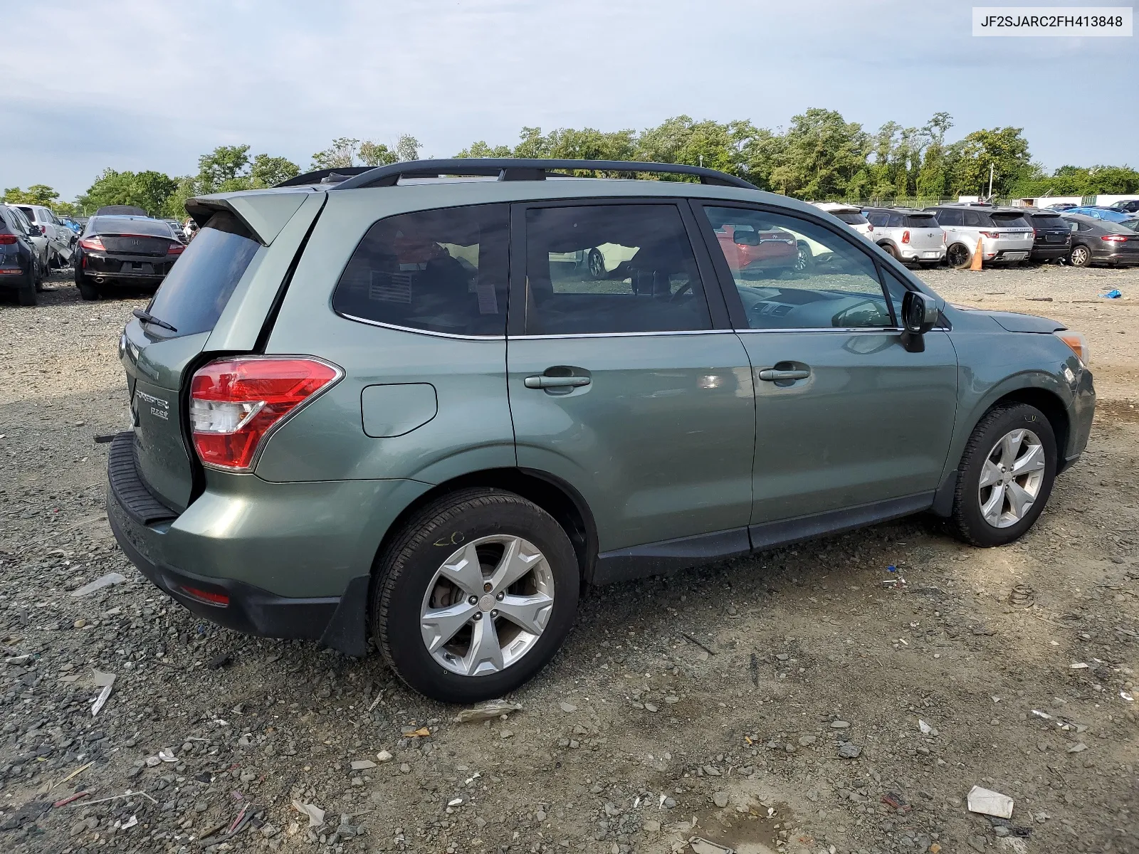 2015 Subaru Forester 2.5I Limited VIN: JF2SJARC2FH413848 Lot: 63564284