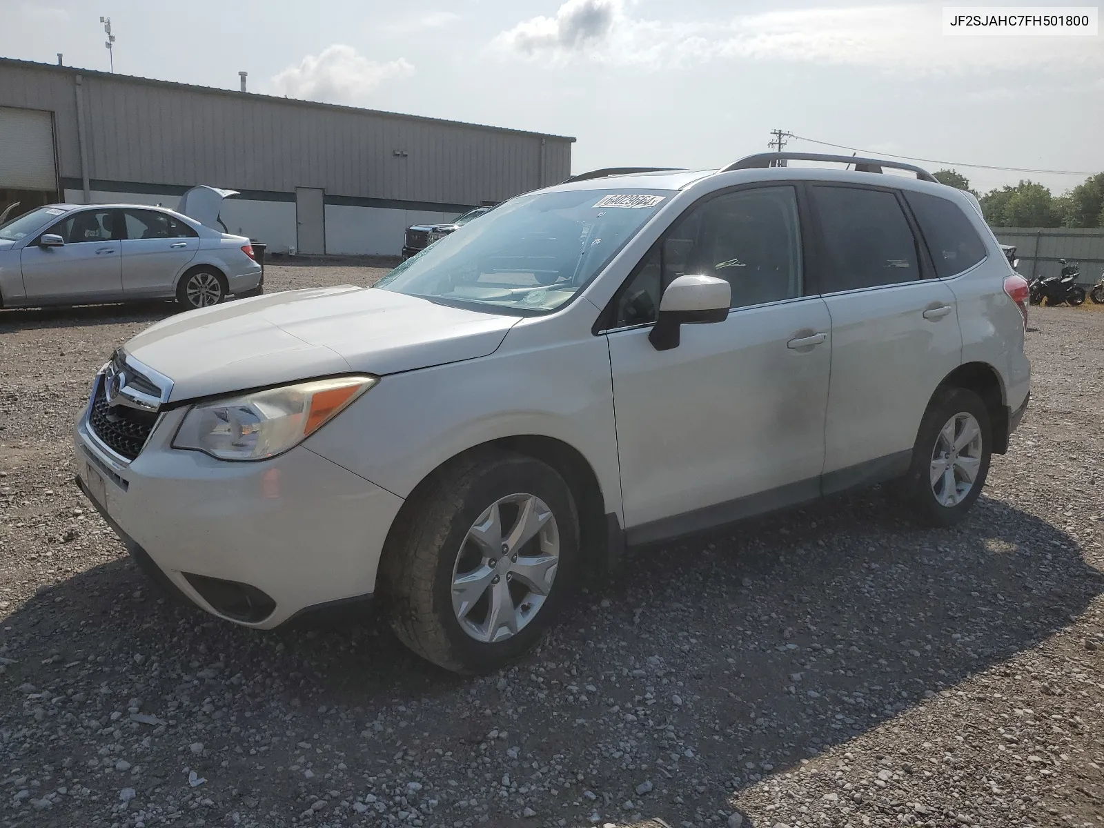 2015 Subaru Forester 2.5I Limited VIN: JF2SJAHC7FH501800 Lot: 64029604