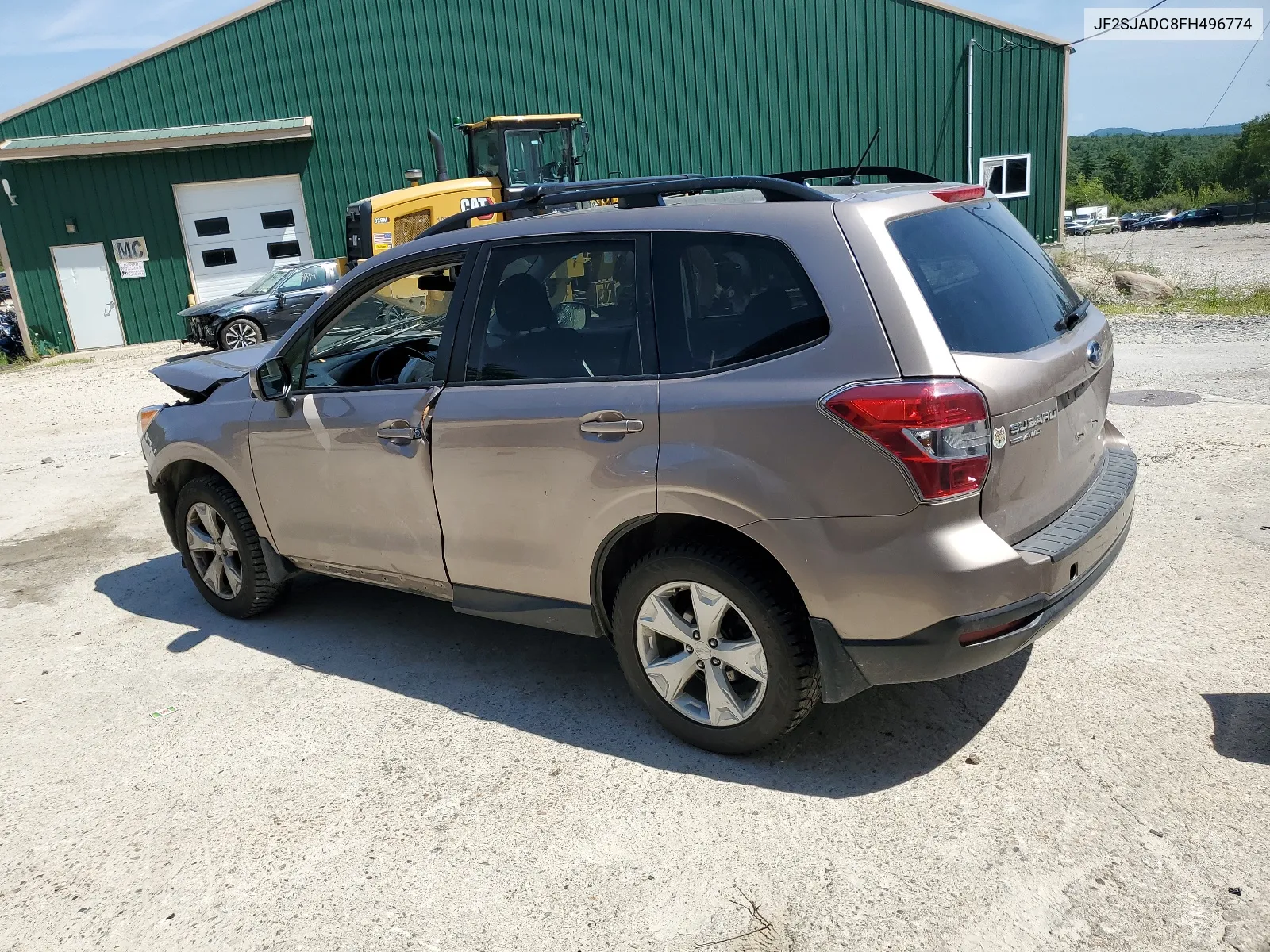 2015 Subaru Forester 2.5I Premium VIN: JF2SJADC8FH496774 Lot: 64081634