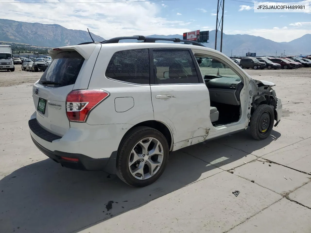 JF2SJAUC0FH489981 2015 Subaru Forester 2.5I Touring