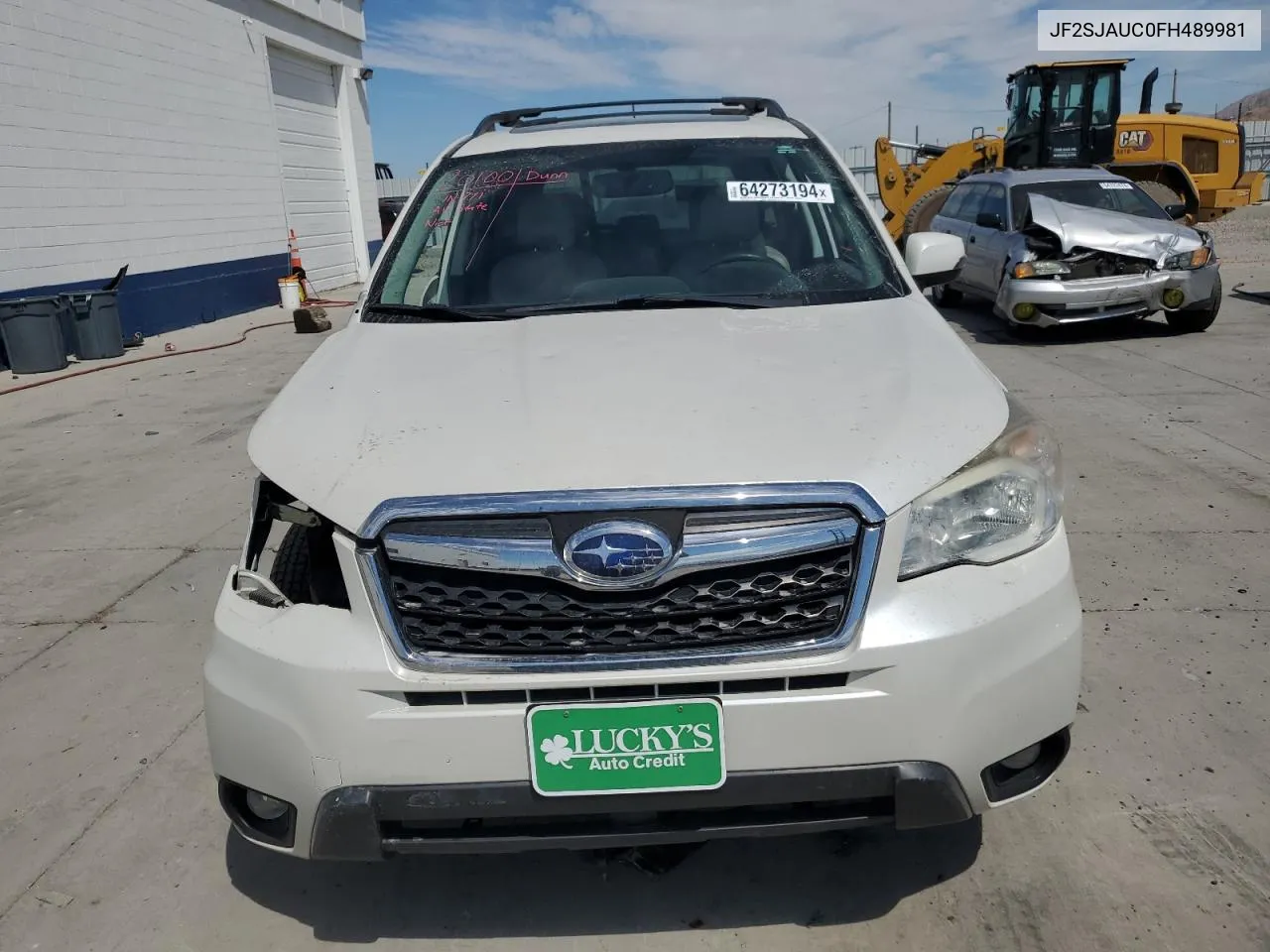 2015 Subaru Forester 2.5I Touring VIN: JF2SJAUC0FH489981 Lot: 64273194