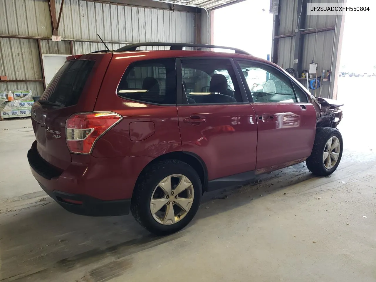 2015 Subaru Forester 2.5I Premium VIN: JF2SJADCXFH550804 Lot: 64883014