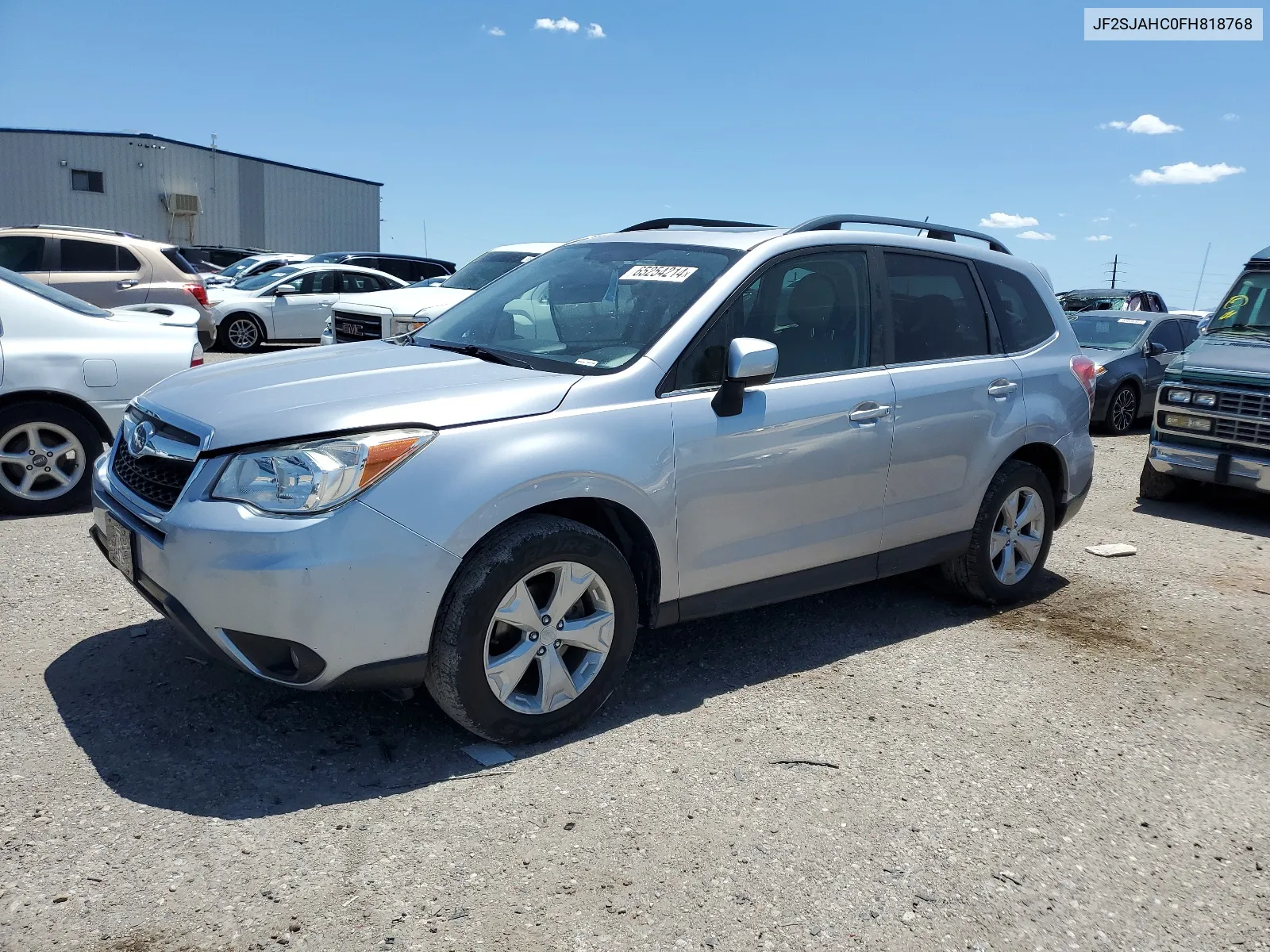 2015 Subaru Forester 2.5I Limited VIN: JF2SJAHC0FH818768 Lot: 65254214