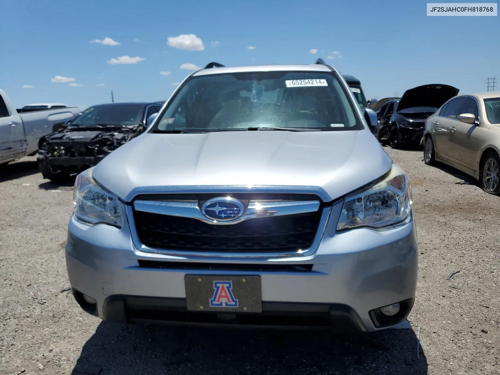 2015 Subaru Forester 2.5I Limited VIN: JF2SJAHC0FH818768 Lot: 65254214