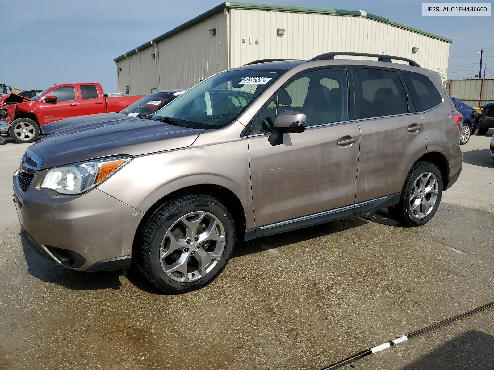 2015 Subaru Forester 2.5I Touring VIN: JF2SJAUC1FH436660 Lot: 65736804