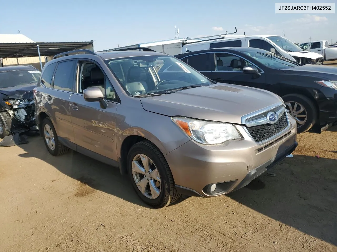 JF2SJARC3FH402552 2015 Subaru Forester 2.5I Limited