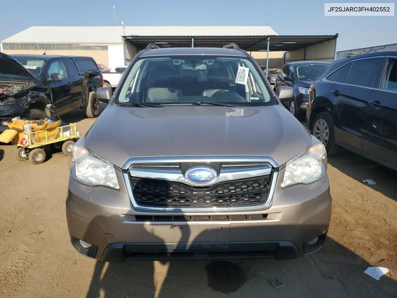 JF2SJARC3FH402552 2015 Subaru Forester 2.5I Limited