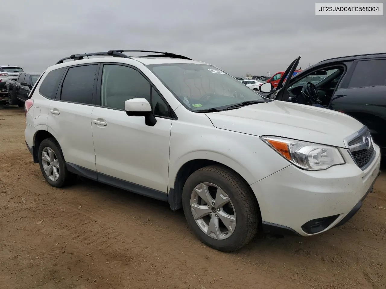 2015 Subaru Forester 2.5I Premium VIN: JF2SJADC6FG568304 Lot: 66229664