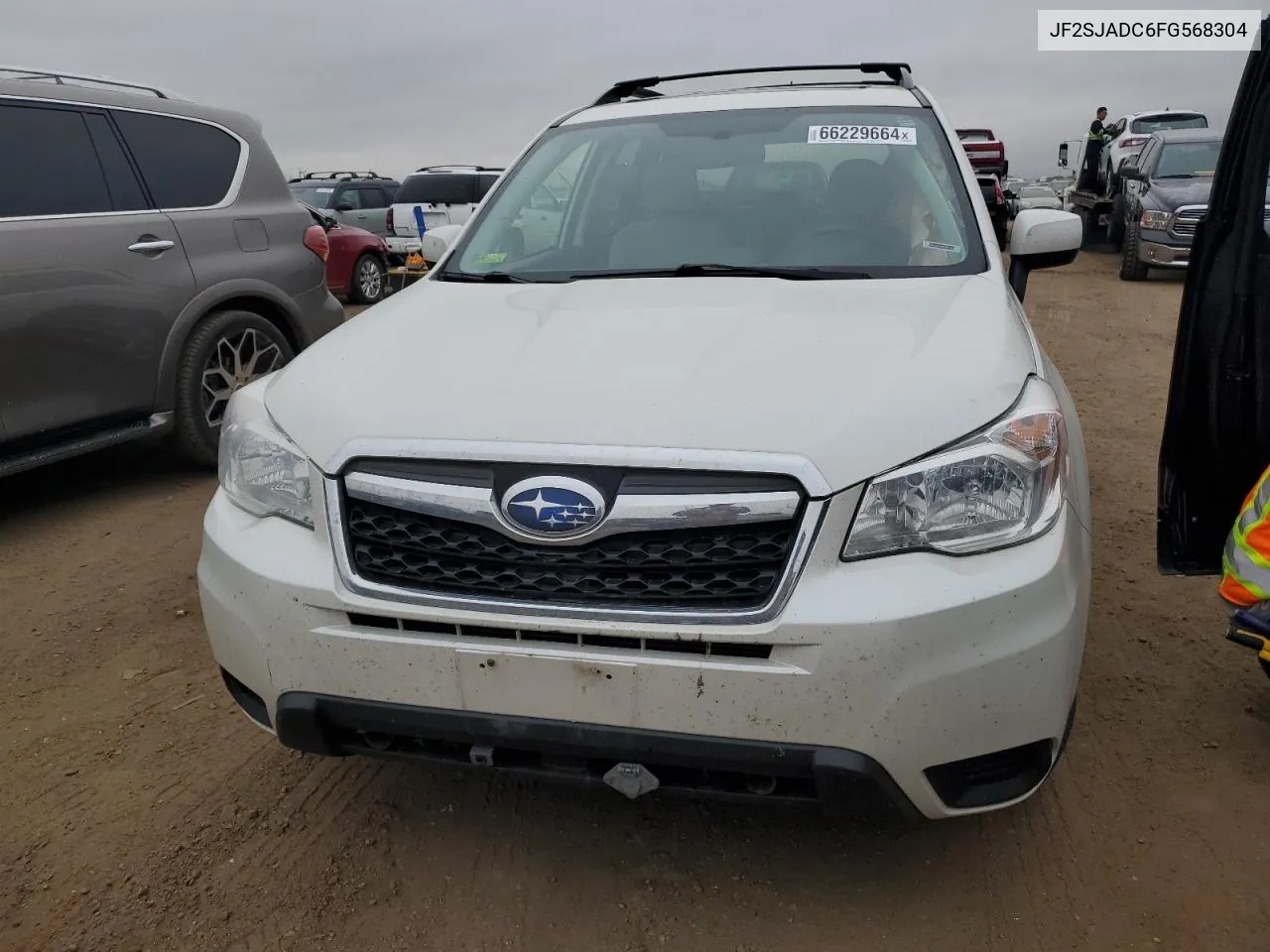 2015 Subaru Forester 2.5I Premium VIN: JF2SJADC6FG568304 Lot: 66229664