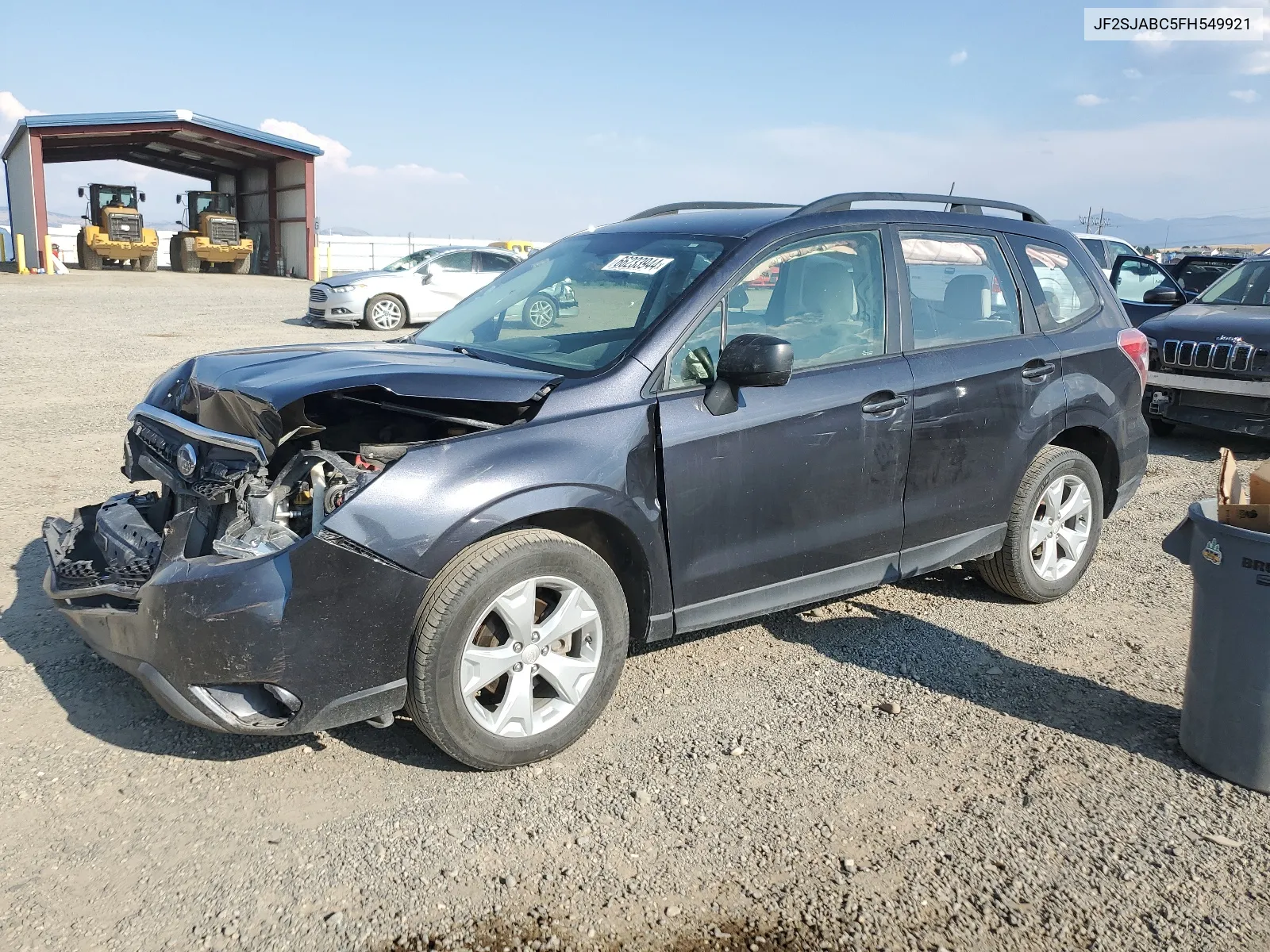 2015 Subaru Forester 2.5I VIN: JF2SJABC5FH549921 Lot: 66233944