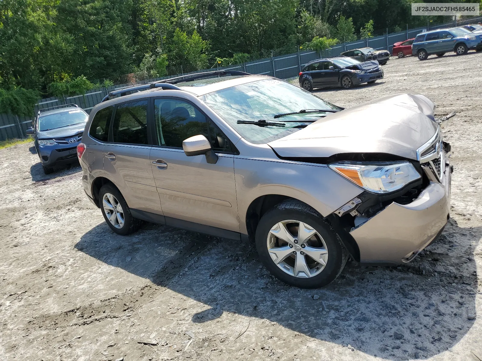 2015 Subaru Forester 2.5I Premium VIN: JF2SJADC2FH585465 Lot: 66534564