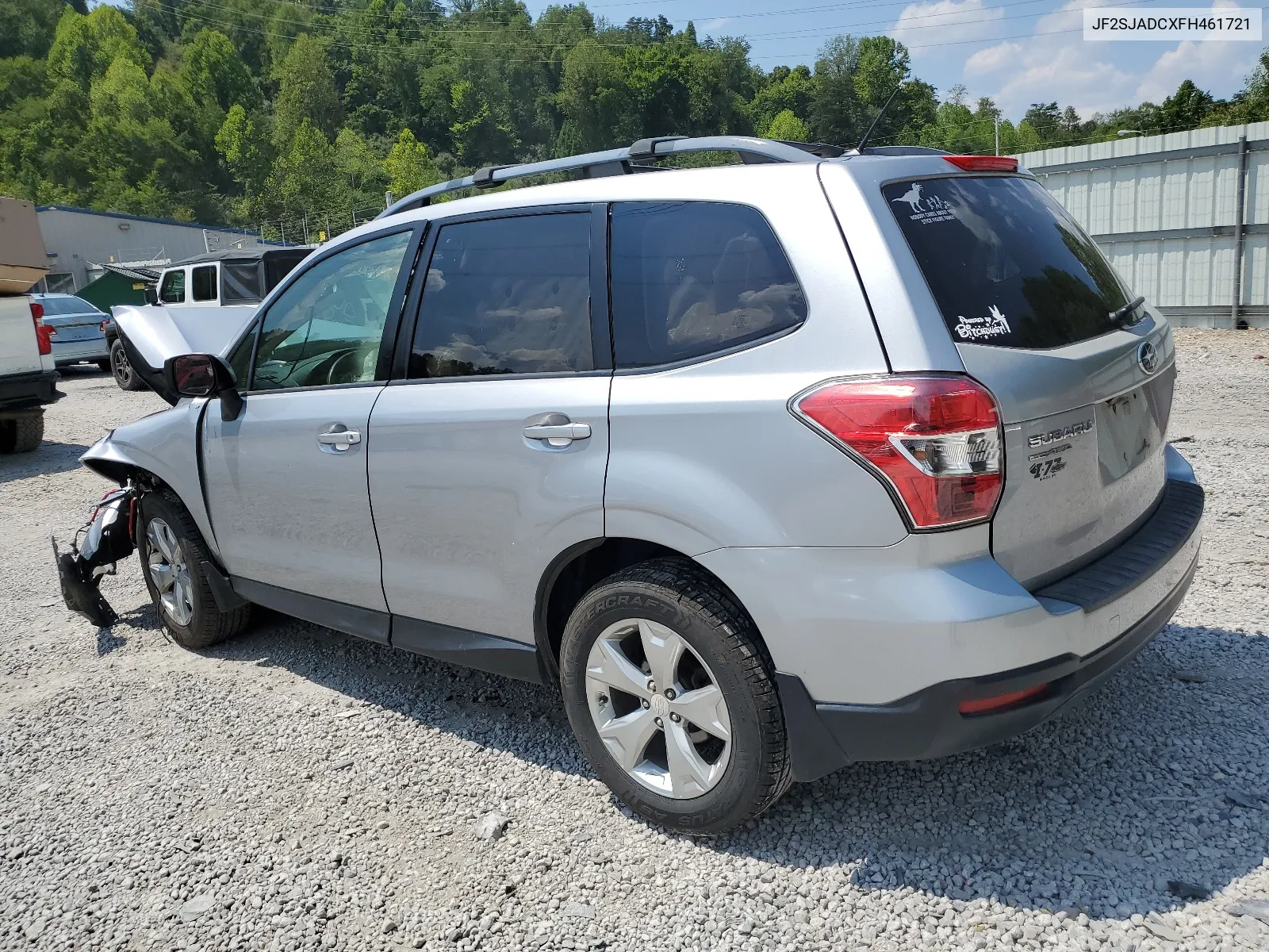 2015 Subaru Forester 2.5I Premium VIN: JF2SJADCXFH461721 Lot: 66576974