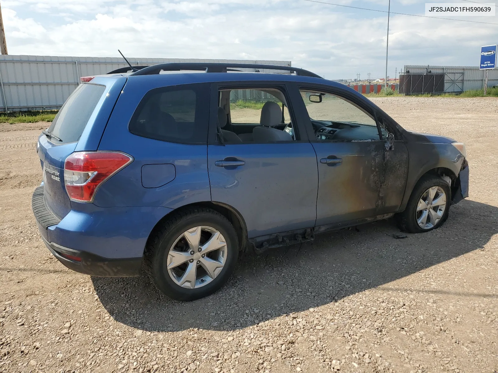 2015 Subaru Forester 2.5I Premium VIN: JF2SJADC1FH590639 Lot: 66751964