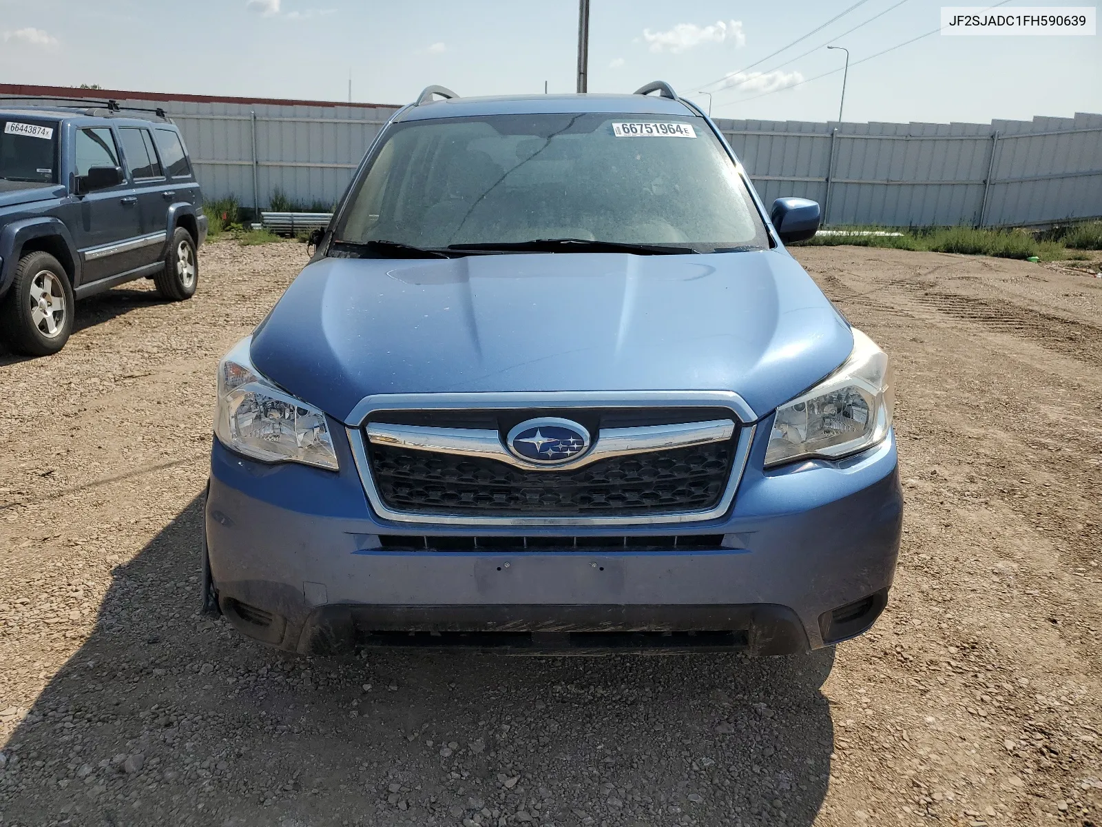 JF2SJADC1FH590639 2015 Subaru Forester 2.5I Premium