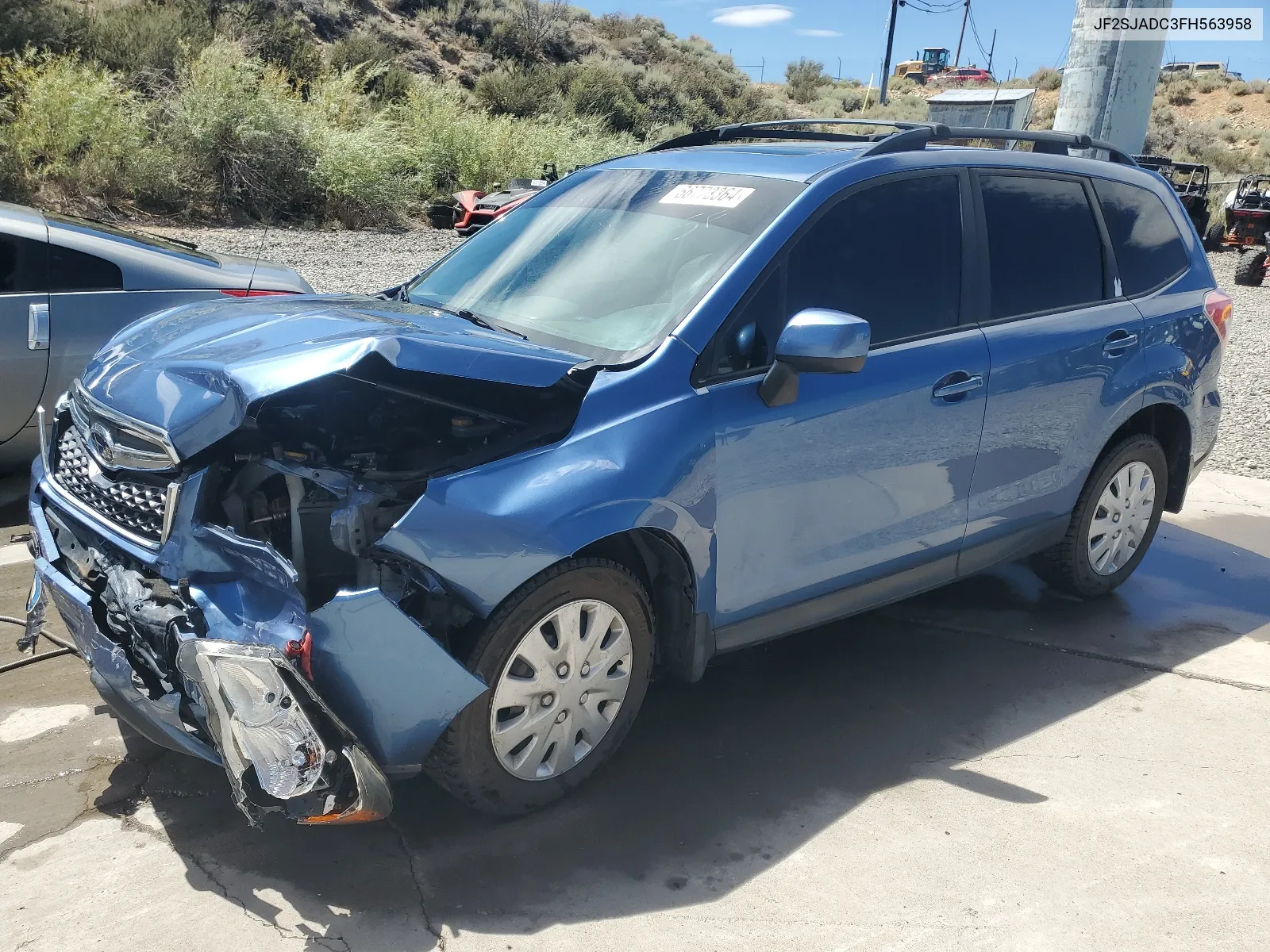 2015 Subaru Forester 2.5I Premium VIN: JF2SJADC3FH563958 Lot: 66773364