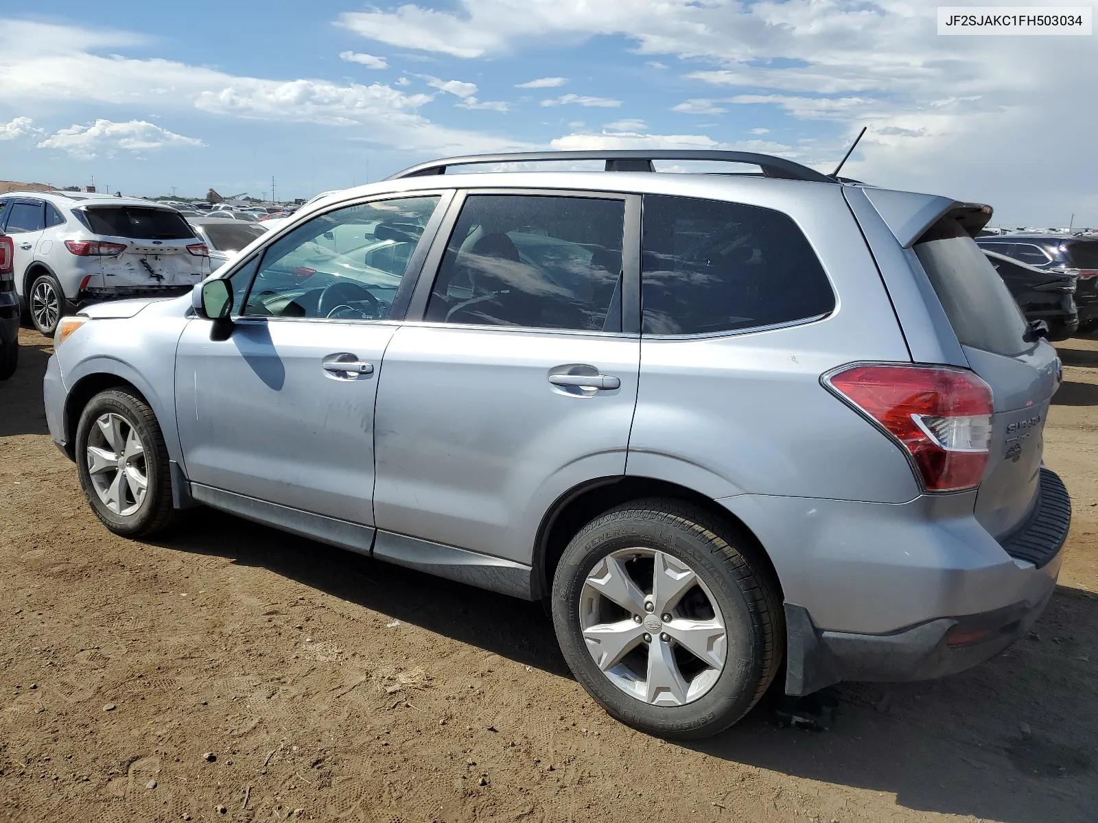 2015 Subaru Forester 2.5I Limited VIN: JF2SJAKC1FH503034 Lot: 66919594