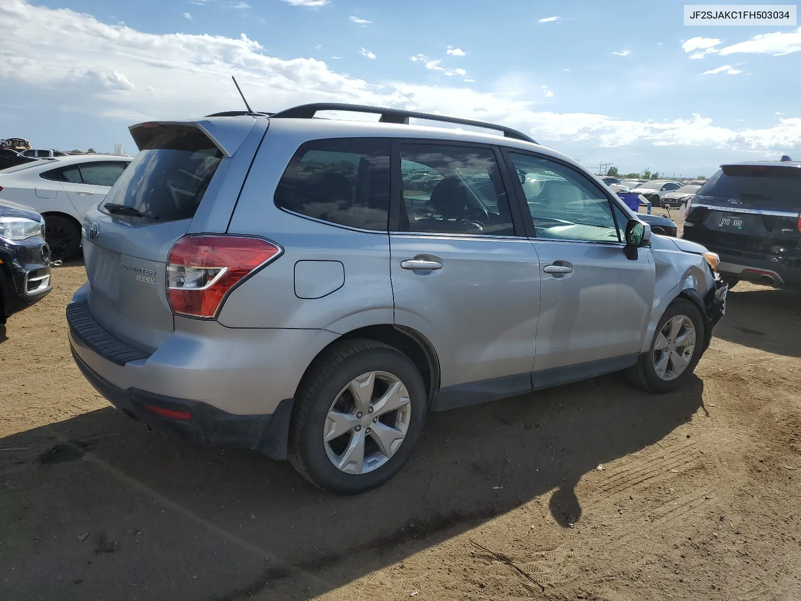 2015 Subaru Forester 2.5I Limited VIN: JF2SJAKC1FH503034 Lot: 66919594