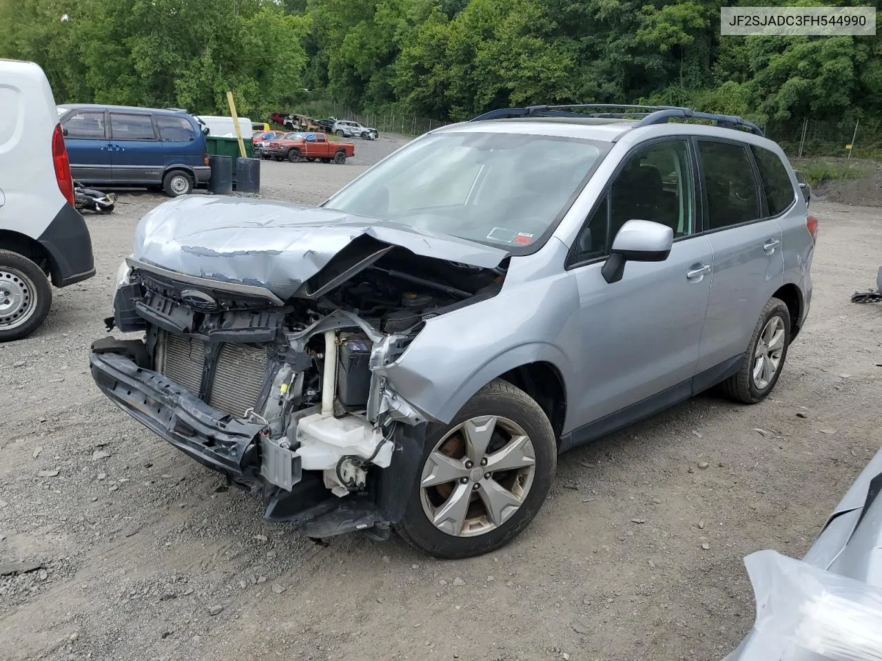 2015 Subaru Forester 2.5I Premium VIN: JF2SJADC3FH544990 Lot: 67137614