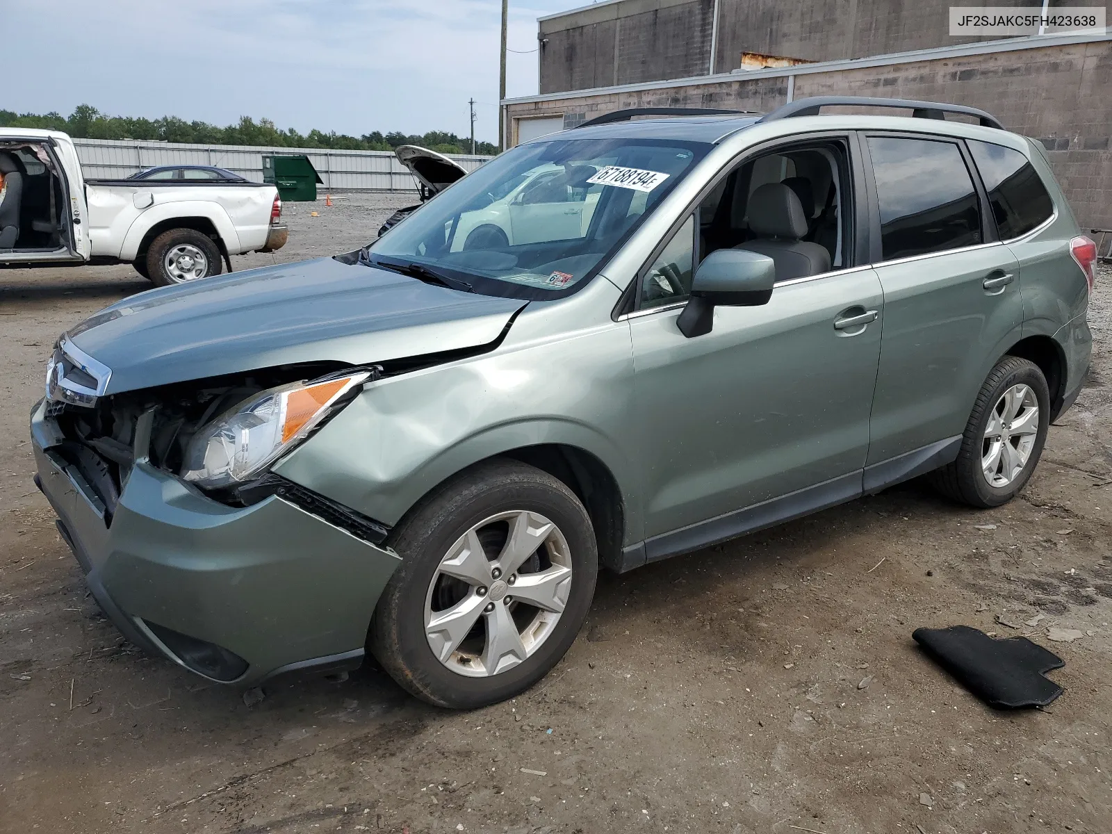 2015 Subaru Forester 2.5I Limited VIN: JF2SJAKC5FH423638 Lot: 67188194