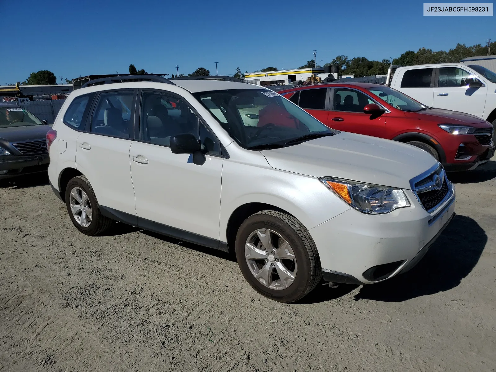 2015 Subaru Forester 2.5I VIN: JF2SJABC5FH598231 Lot: 67357284