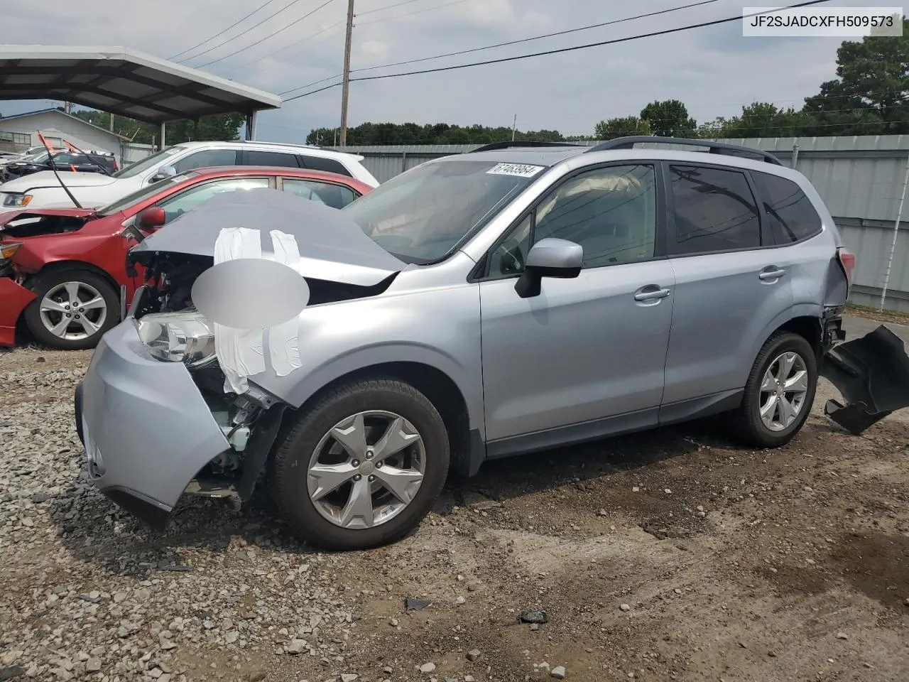 2015 Subaru Forester 2.5I Premium VIN: JF2SJADCXFH509573 Lot: 67463964