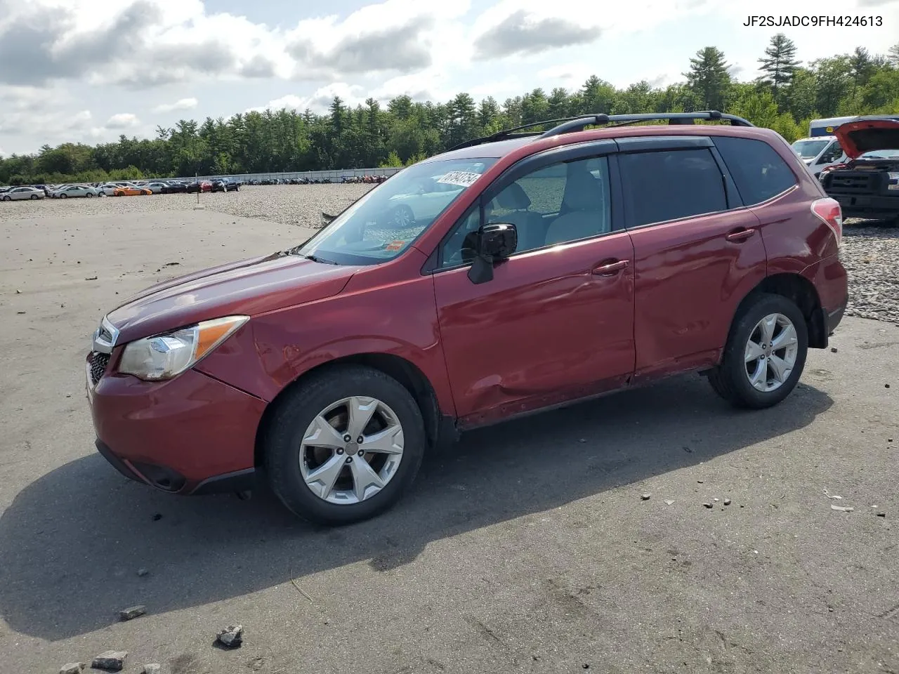 2015 Subaru Forester 2.5I Premium VIN: JF2SJADC9FH424613 Lot: 67843754