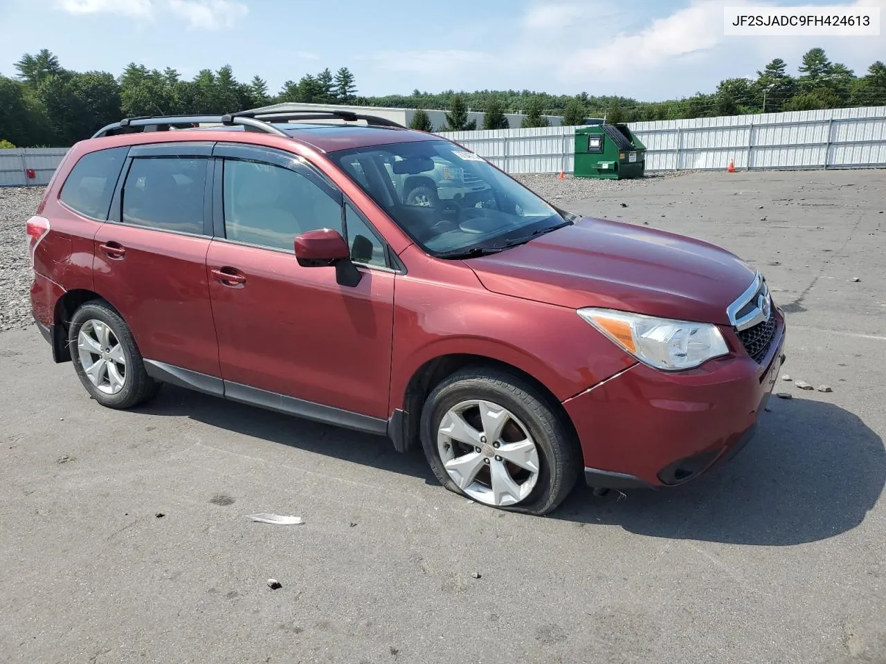 2015 Subaru Forester 2.5I Premium VIN: JF2SJADC9FH424613 Lot: 67843754