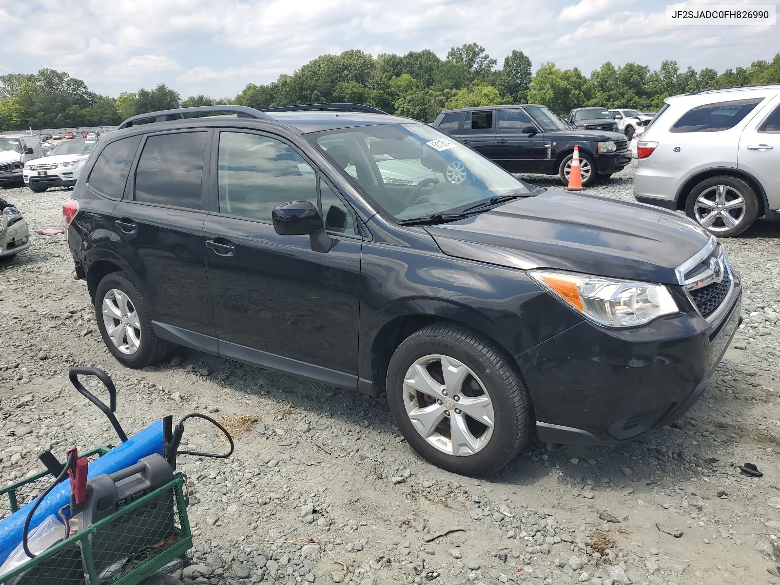 2015 Subaru Forester 2.5I Premium VIN: JF2SJADC0FH826990 Lot: 68113014